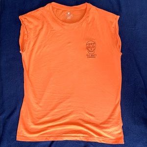 Orange Wide Tank Top